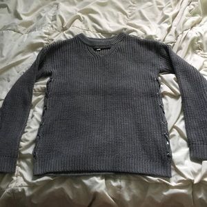 PINK REPUBLIC gray sweater size M